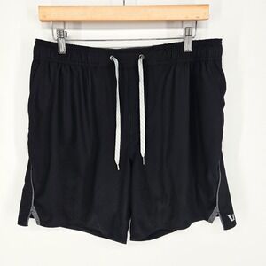 Vuori Mens‎ Trail Shorts 2.0 Black  Large L V341 Athletic